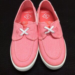 SPERRY Top-Sider Boat Shoes Coral Uppers Memory Foam Inserts Size Womens 9